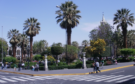 Arequipa, Peru Travel Photo Memories. Plaza de Armas