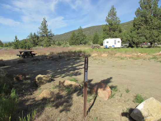 Skull Hollow Campground Near Smith Rock State Park