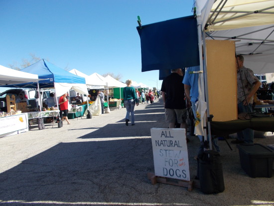 All Natural Stew For Dogs and Other Treats at the Farmer's Market in Joshua Tree