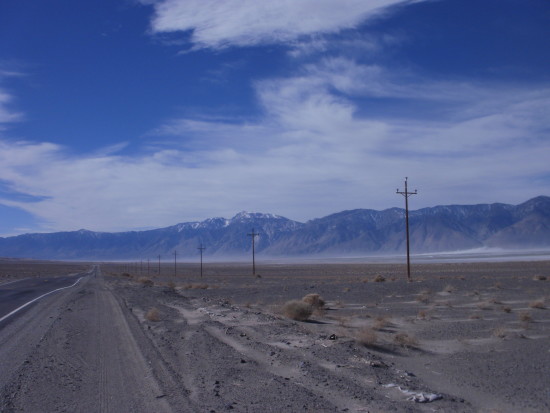 Driving Through Death Valley - Nevada to California