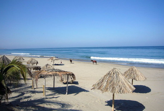 Mancora, Peru Travel Photo Memories. Perfect Setting for a Horseback Ride on the Beach