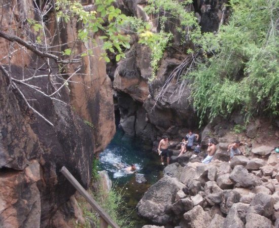 Las Grietas Lagoon on Santa Cruz Island, Galapagos