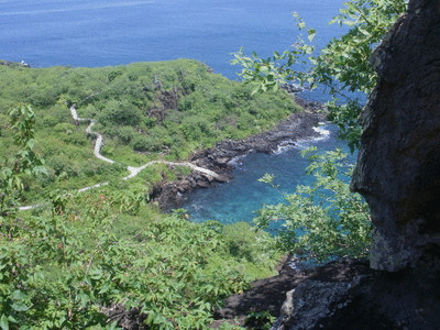 Hiking on San Cristobal Island, Galapagos
